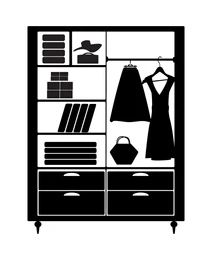 Storage and wardrobe